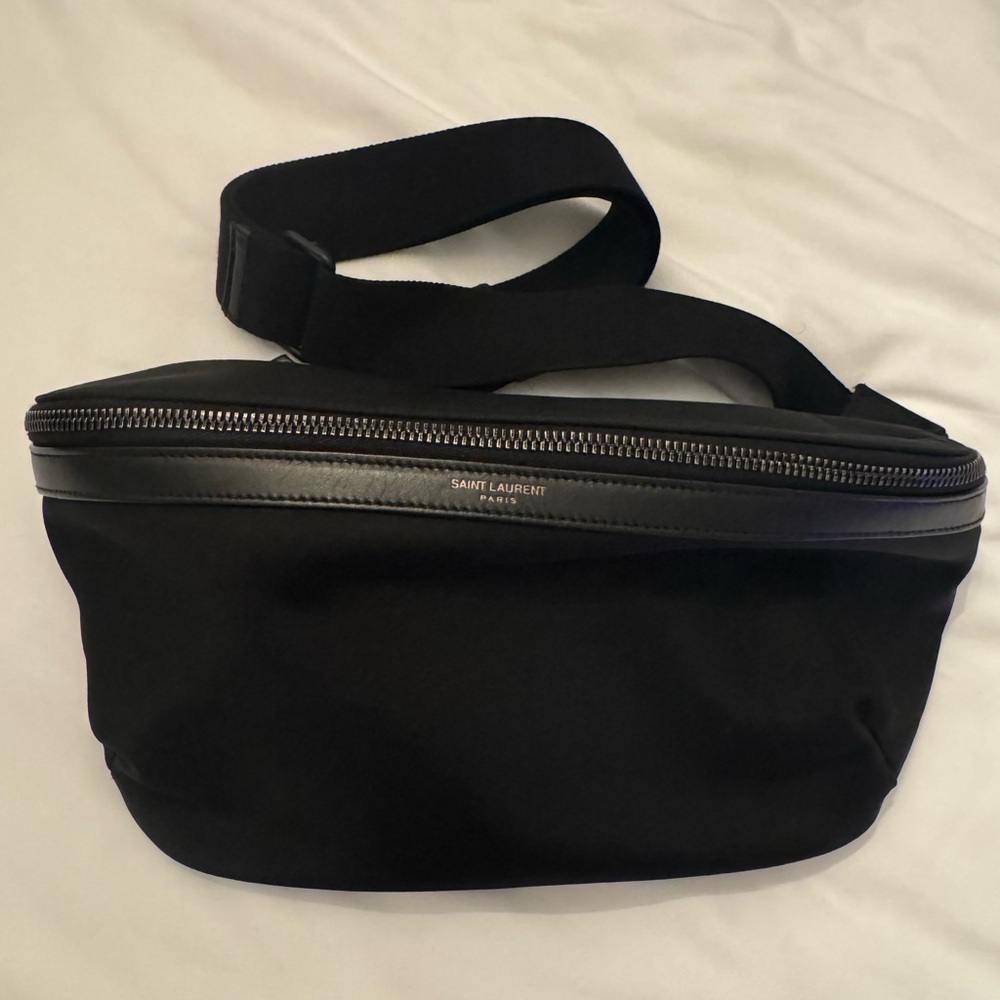 Saint Laurent Black bum Bag